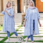 مانتو جدید بلند دخترانه بهاری و تابستانه مدل لنین در رنگ سفید بسیار شیک و با قیمت مناسب و کیفیت بالا در فروشگاه اینترنتی مانتو زنانه ملون