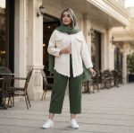 شومیز زنانه الیاف طبیعی مناسب ست با شلوار جین و لینن
