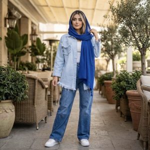 شومیز زنانه الیاف طبیعی پنبه‌ای خنک و سبک فری سایز