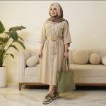 مانتو صوفیا ژاکارد زنانه بدون چروک و آبرفت مدل آوا