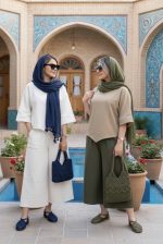 ست زنانه الیاف طبیعی ضد حساسیت مناسب استایل روزمره
