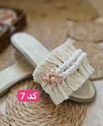 مدل صندل زنانه مکرومه دریا سایز 36 تا 40